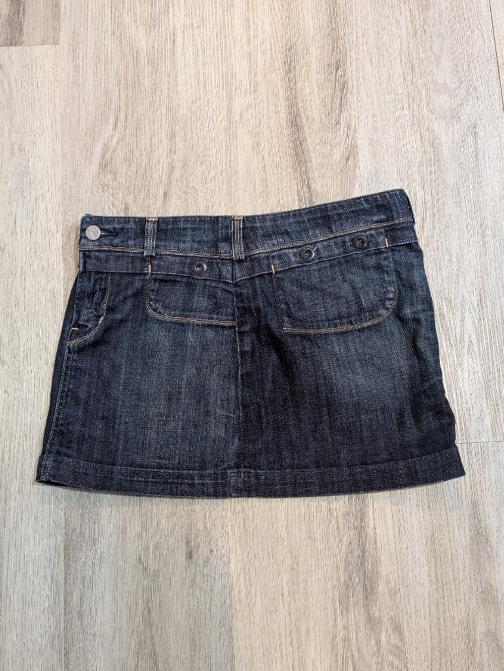 Citizens of Humanity Dark Wash Denim Jean Mini Skirt - Size 26